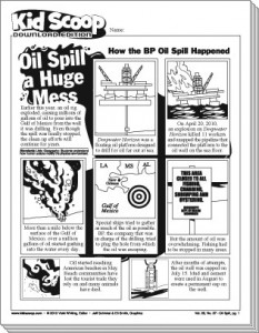 Oil Spill A Huge Mess | Kid Scoop