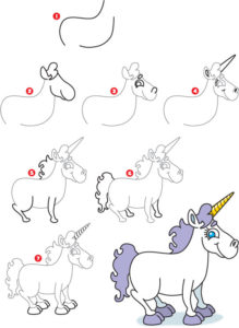 How to Draw a Unicorn | Kid Scoop